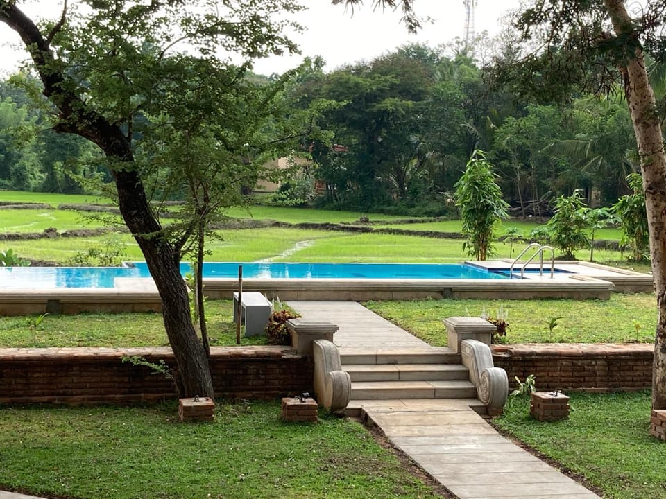 Natural landscape, Pool view, Swimming pool
