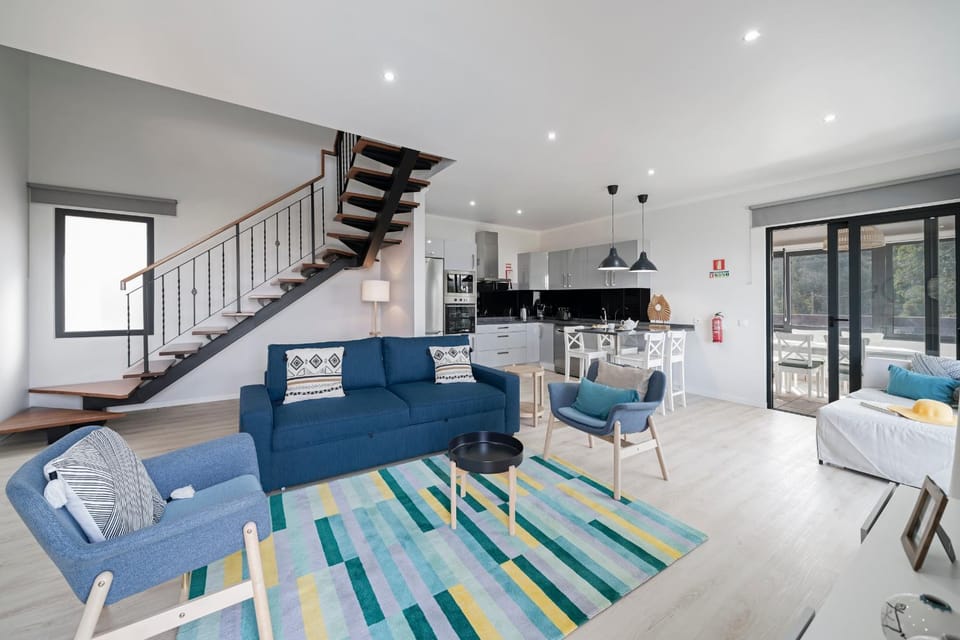 Living room, Seating area, Dining area