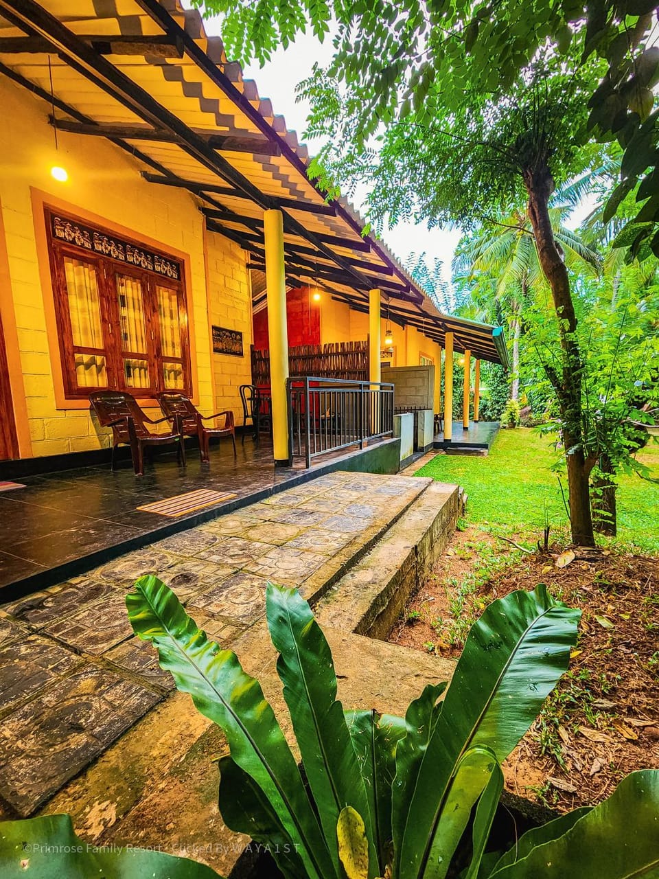 Property building, Garden