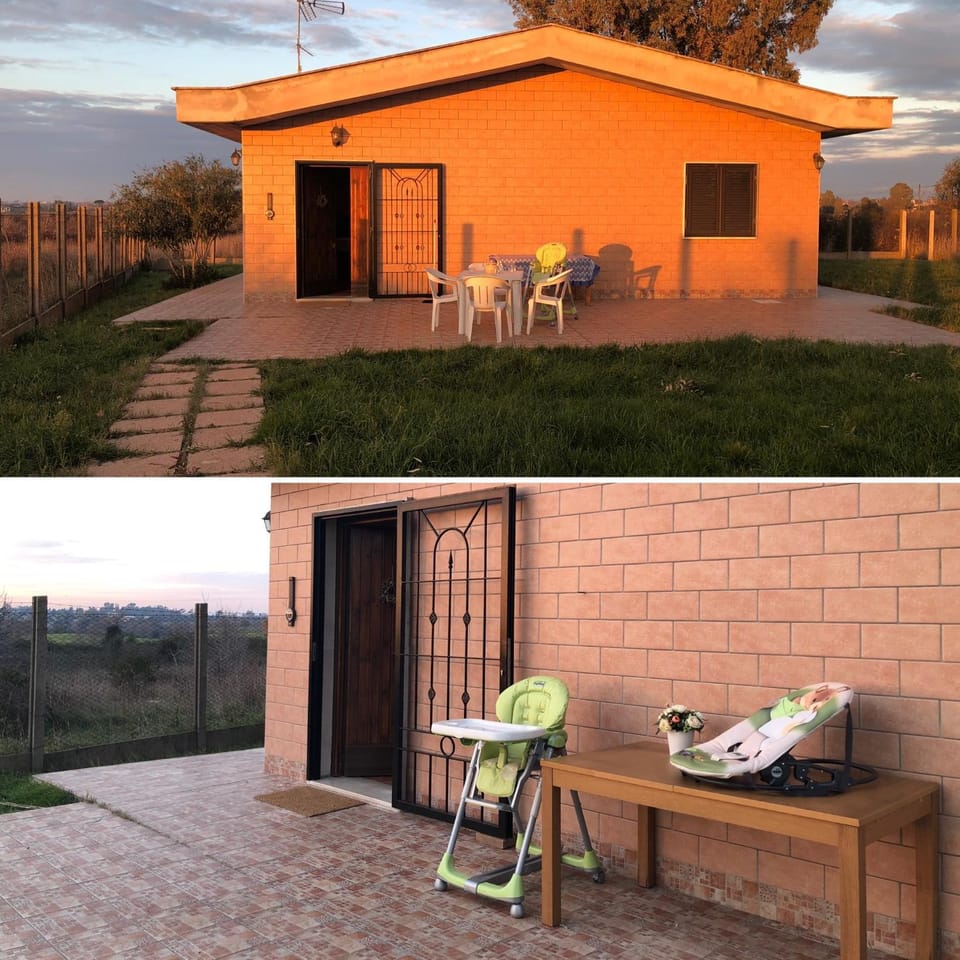 Property building, children, cot