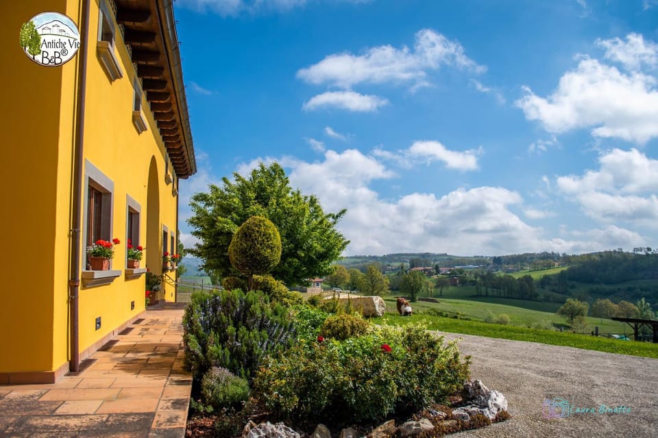 Property building, Facade/entrance, Natural landscape, View (from property/room), Mountain view, Seasons