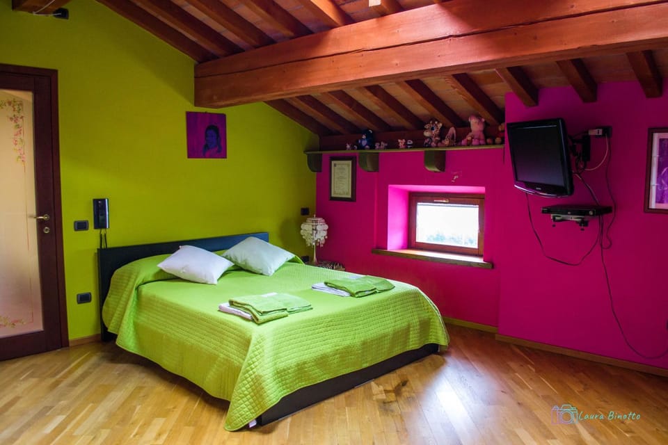 Bed, Day, TV and multimedia, Photo of the whole room, Bedroom