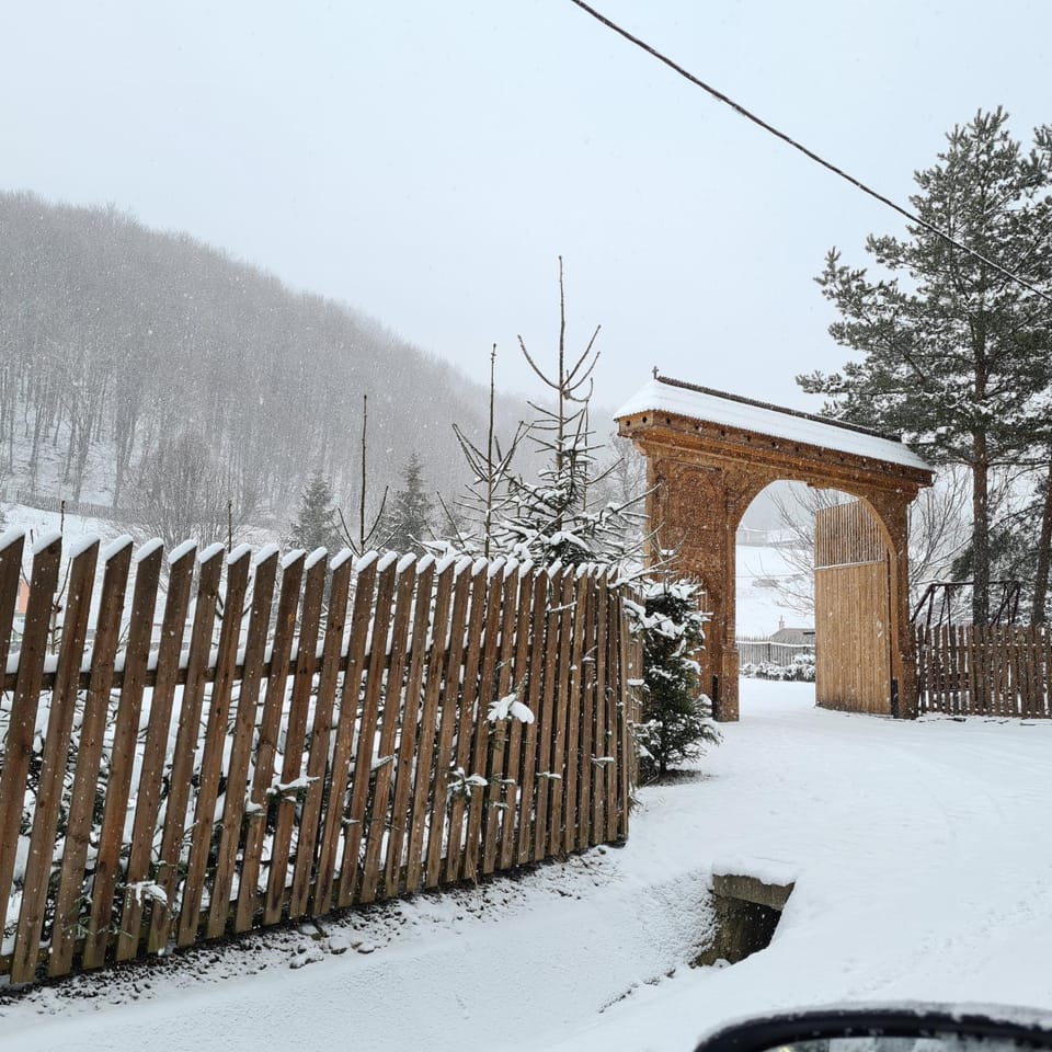 Facade/entrance, Winter