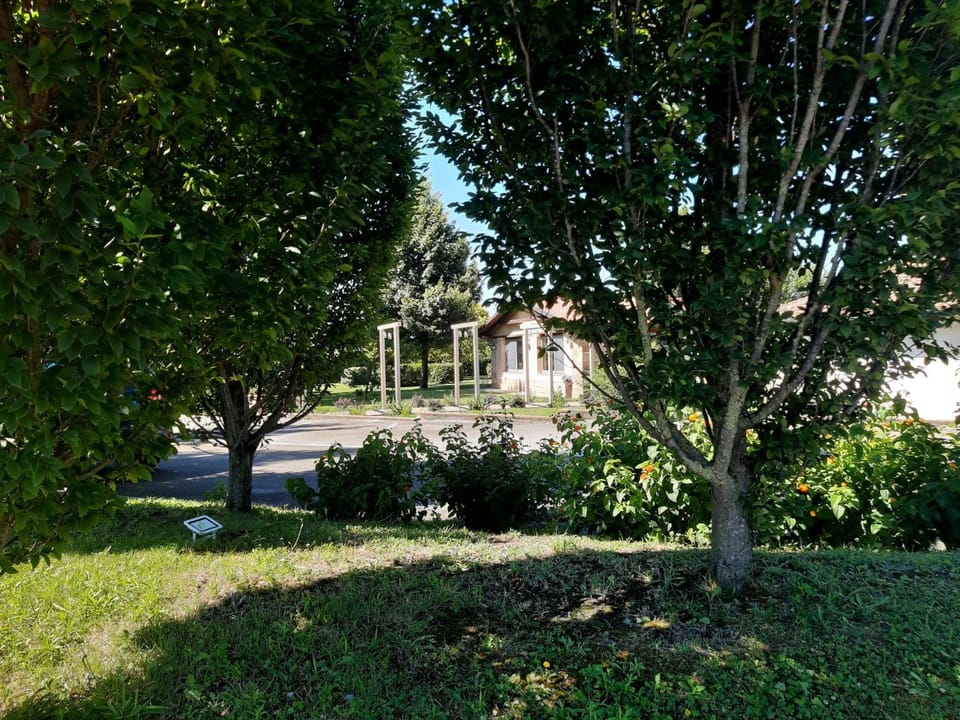 Property building, Natural landscape, Garden view