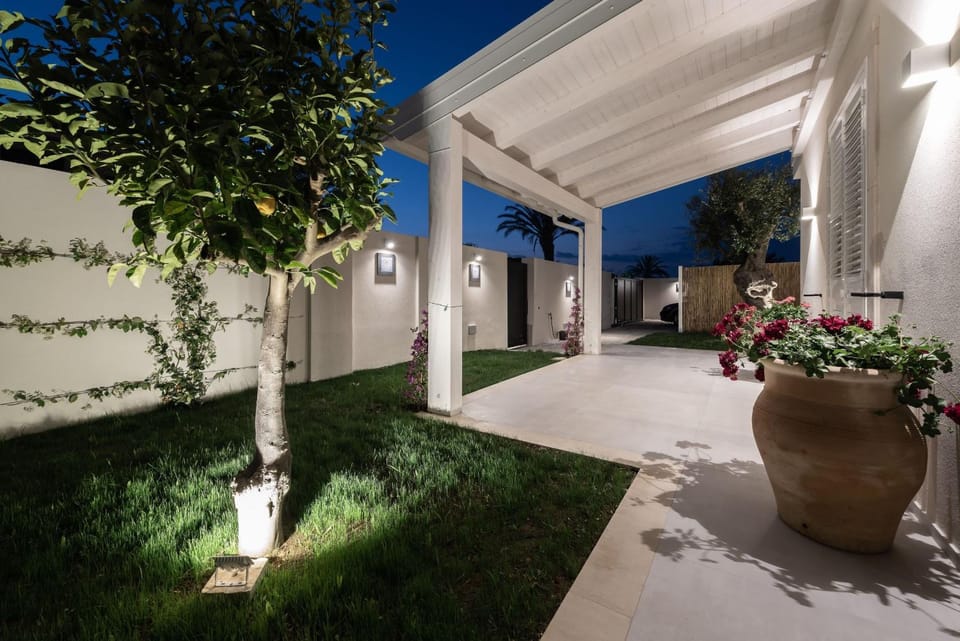 Patio, Night, Other, Garden view