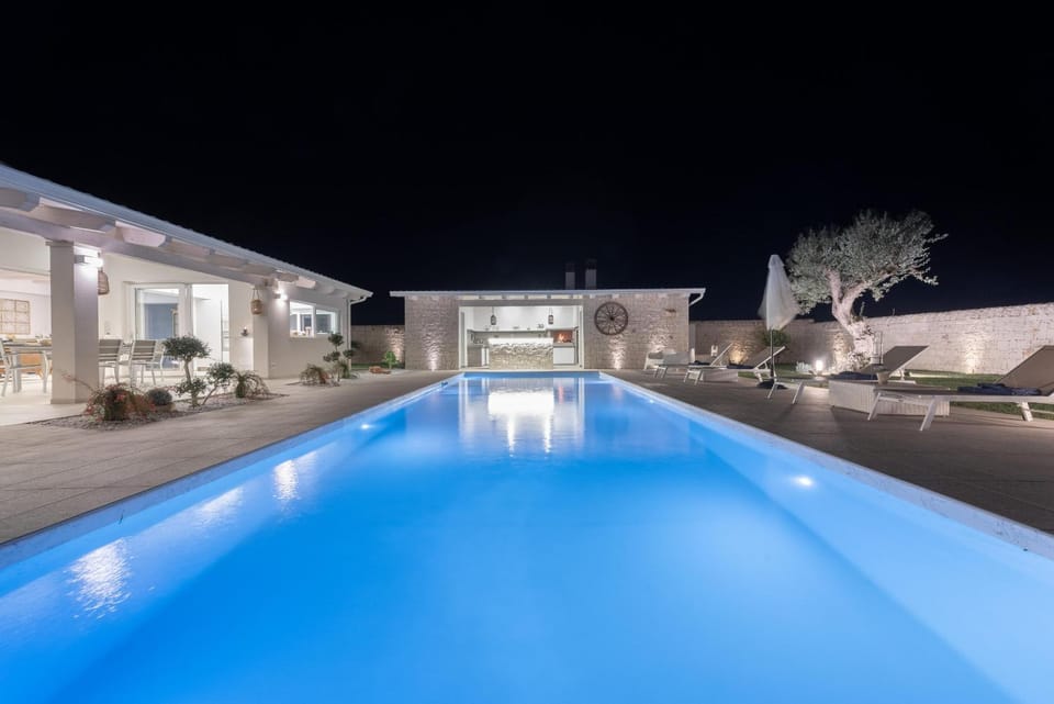 Night, Other, Pool view, Swimming pool