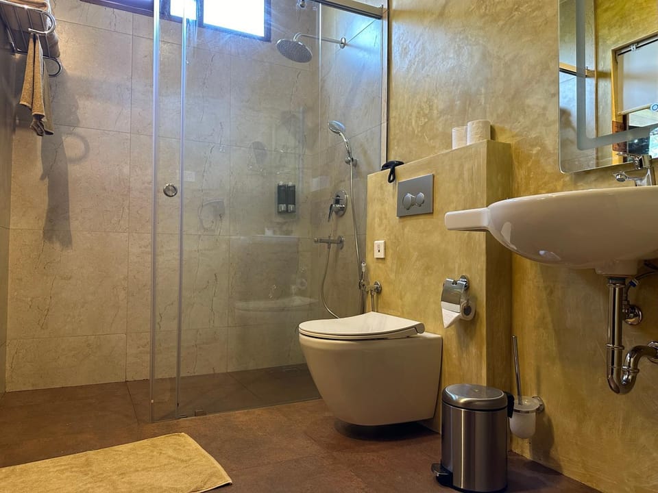 Shower, Toilet, Bathroom, towels