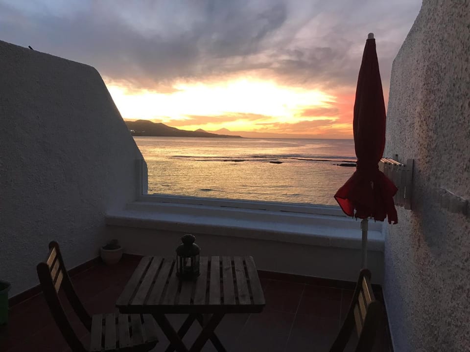 Balcony/Terrace, Sea view, Sunset