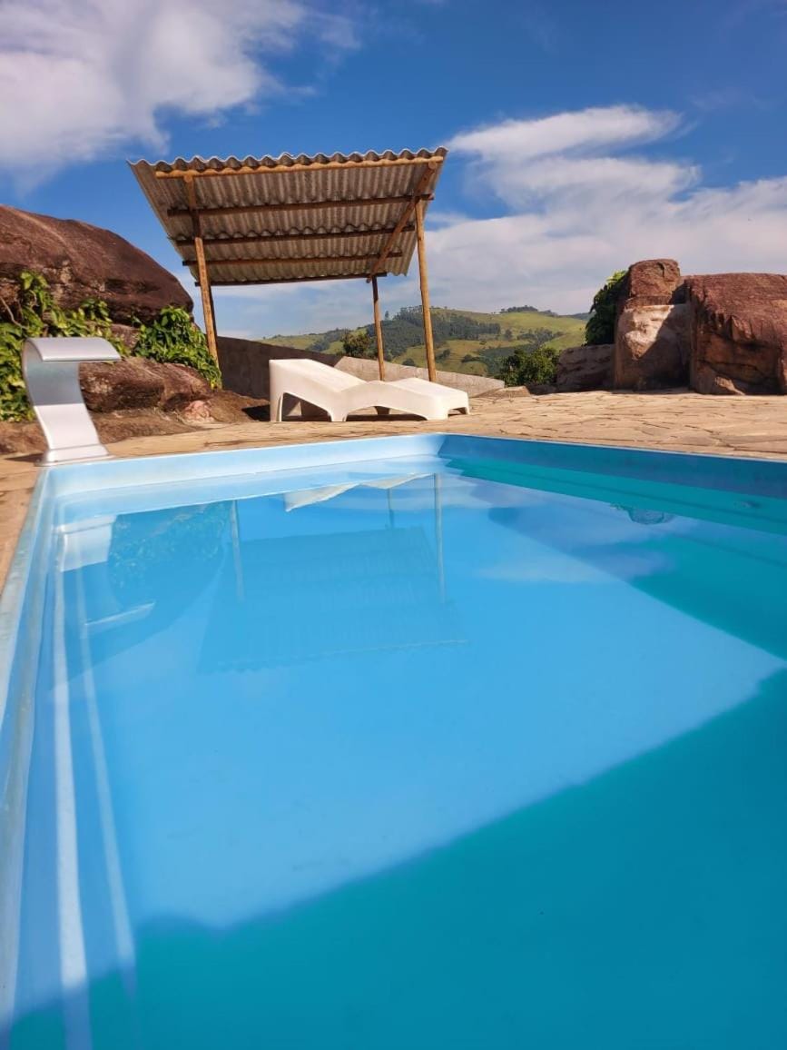 Natural landscape, Mountain view, Pool view, sunbed
