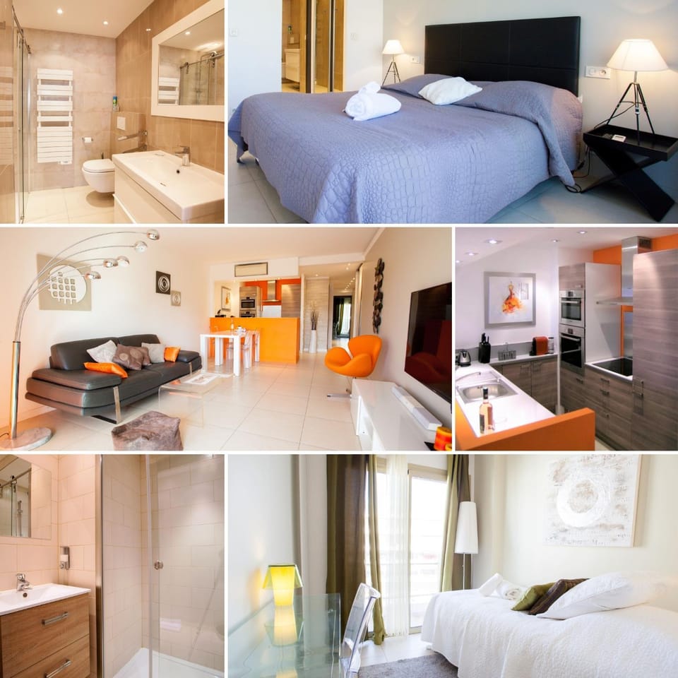 Shower, Bathroom, Kitchen or kitchenette, Living room, Photo of the whole room, kitchen