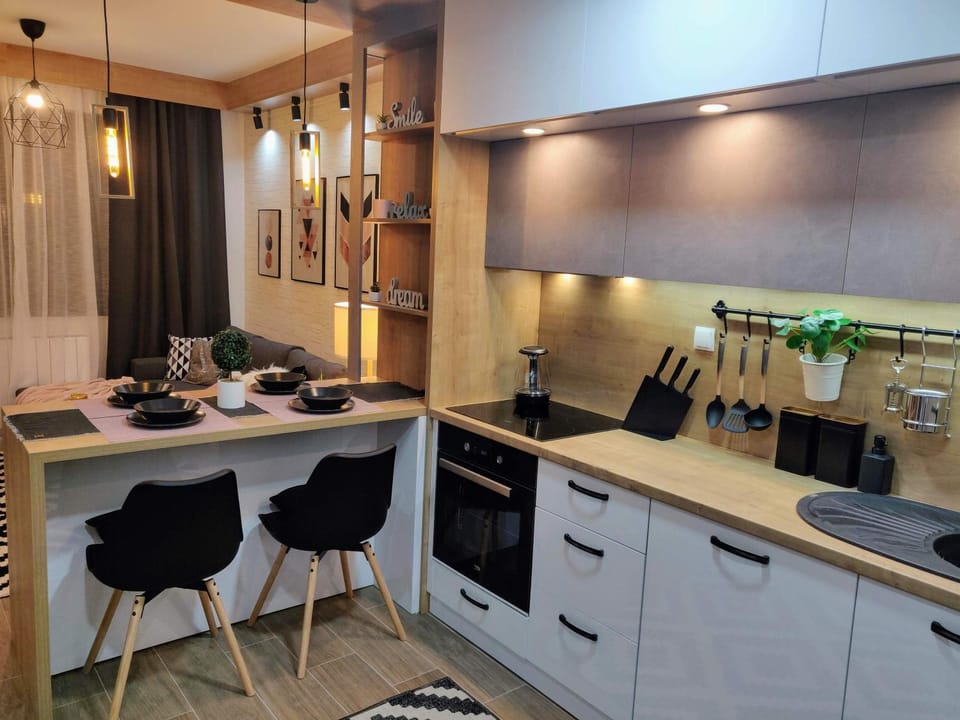 Kitchen or kitchenette, Dining area