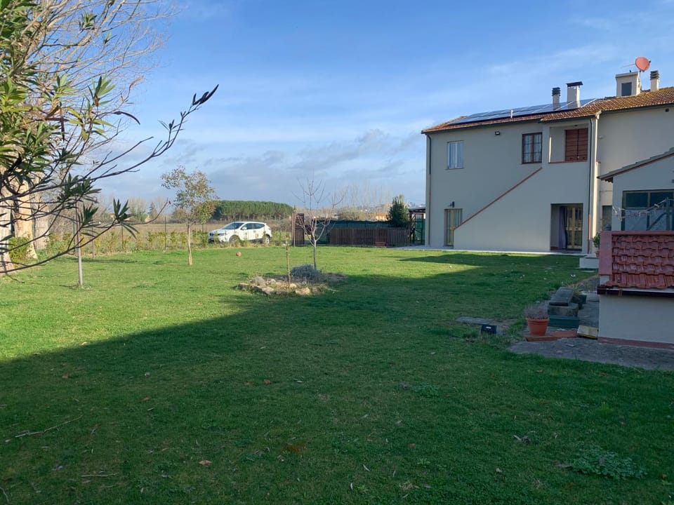 Property building, Garden, Garden view