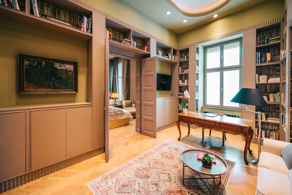 Library, Living room