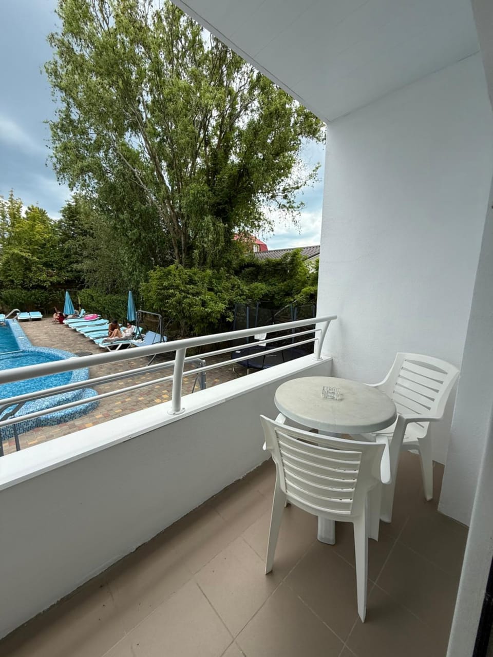 Balcony/Terrace, Pool view