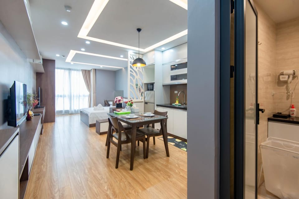 TV and multimedia, Kitchen or kitchenette, Living room, Seating area, Dining area, dishwasher, minibar