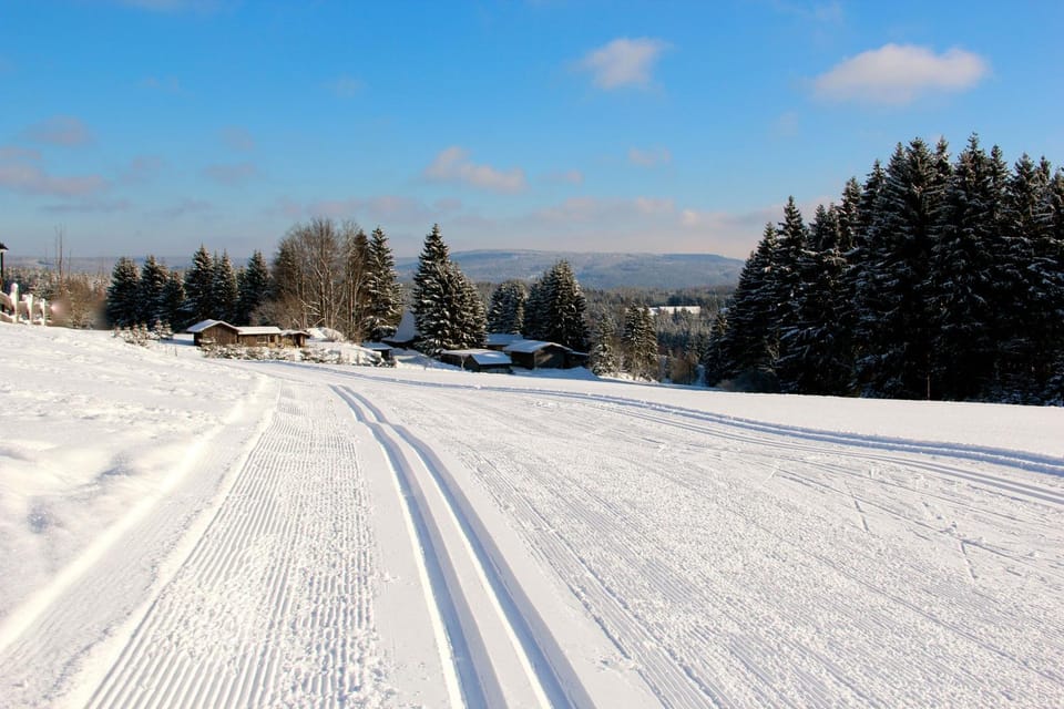 Winter, Skiing, Skiing