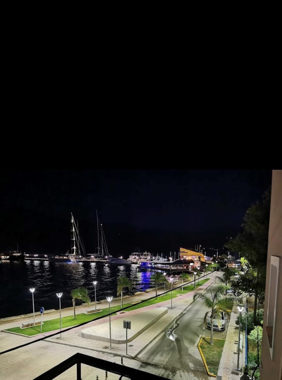 Night, Sea view