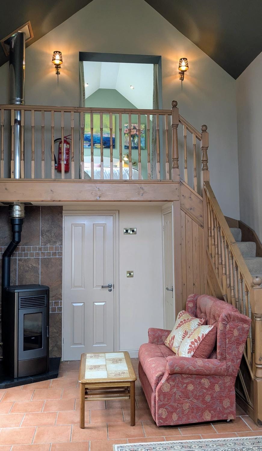 The Old Vicarage Dolfor Bed and Breakfast in Wales