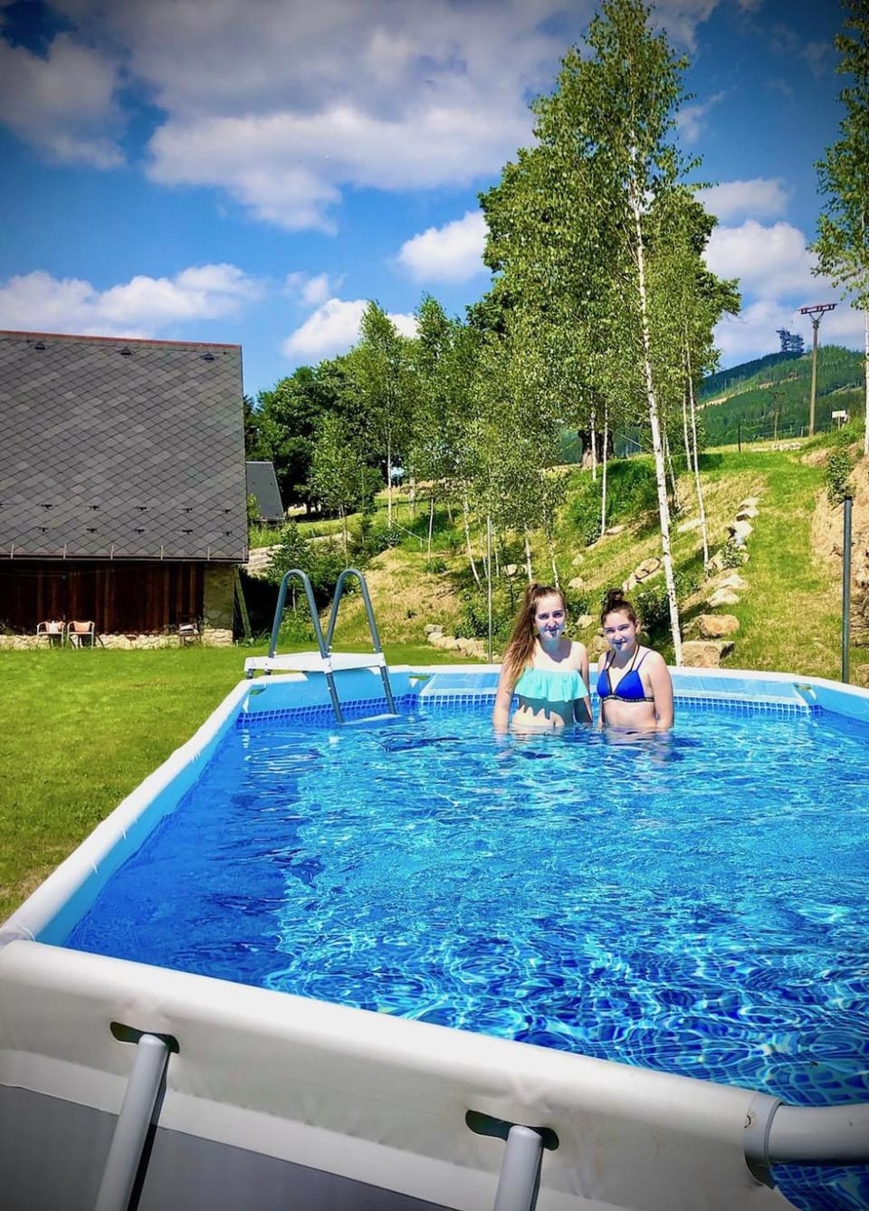 Neighbourhood, Natural landscape, Swimming pool, Swimming pool