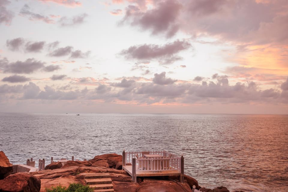 Nearby landmark, Day, Natural landscape, Sea view, Sunset