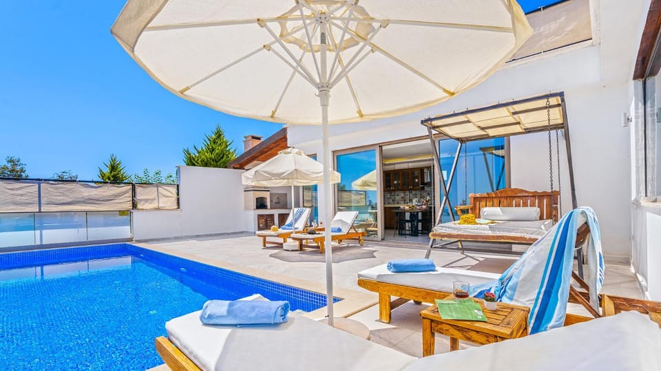 Secluded Sea-View Family Escape Villa Bella 3 Lale Villa in Muğla Province