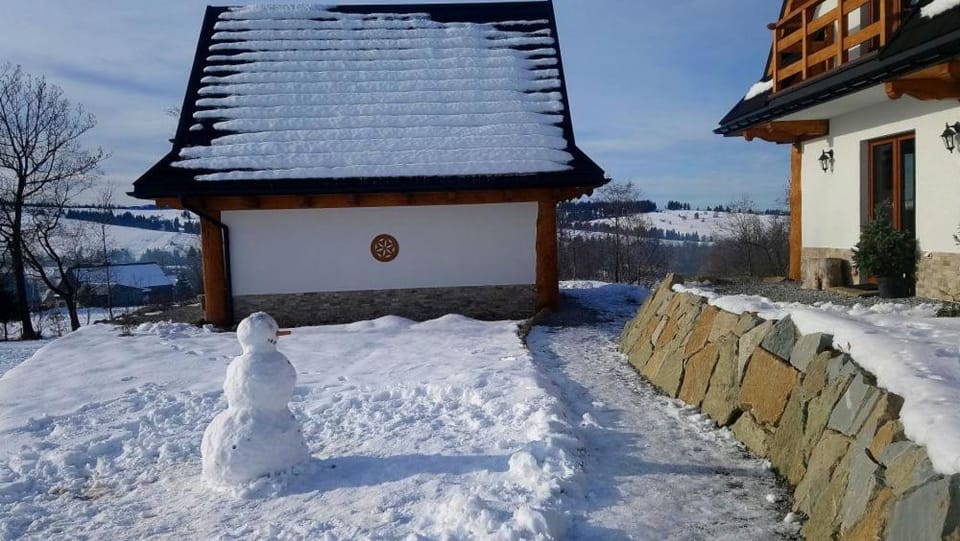 Property building, Day, Natural landscape, Winter