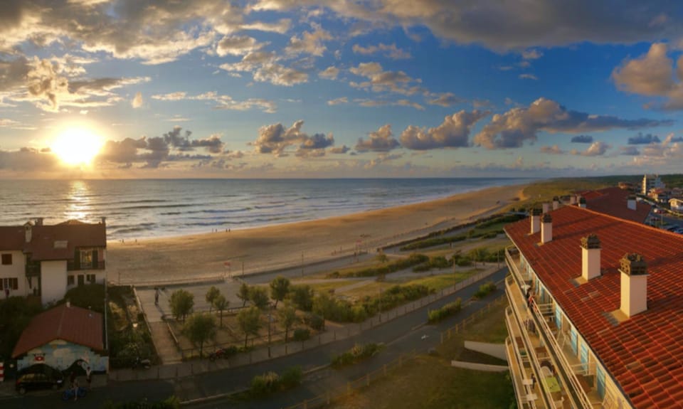 Property building, Sea view, Sunset