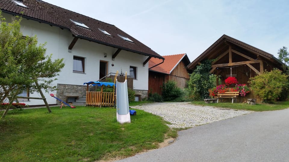 Facade/entrance, BBQ facilities