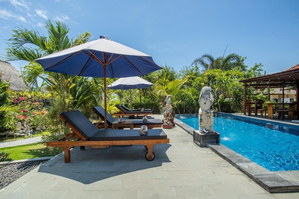 Day, Pool view, Swimming pool, sunbed