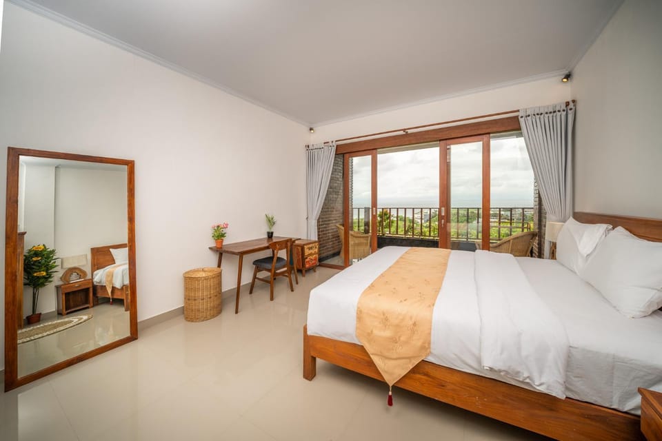 Photo of the whole room, Bedroom, Mountain view, Sea view