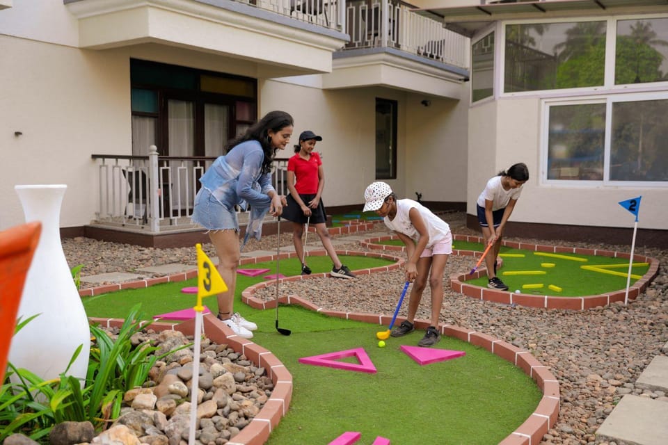 Day, Children play ground, Garden, Garden view, children, group of guests