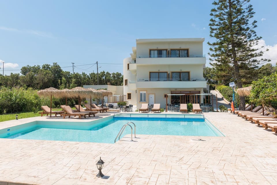 Property building, Pool view, Swimming pool