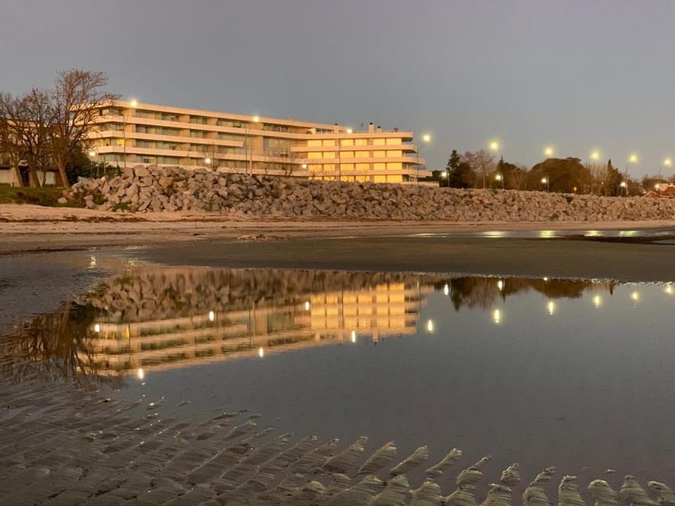 Property building, Sunset