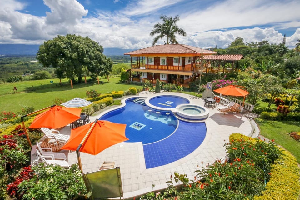 Bird's eye view, Pool view, Swimming pool