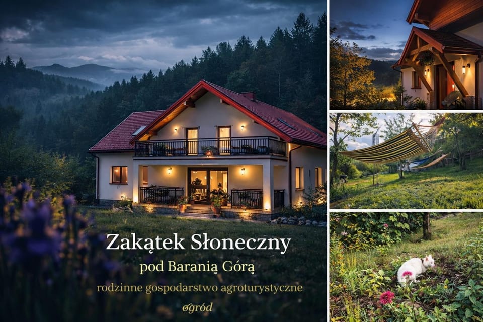Zakątek Słoneczny pod Baranią Górą Farm Stay in Slovakia