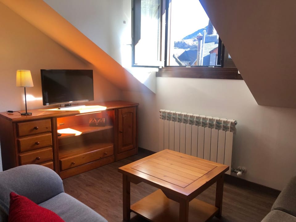 TV and multimedia, Living room, Photo of the whole room, Seating area, Mountain view, internet