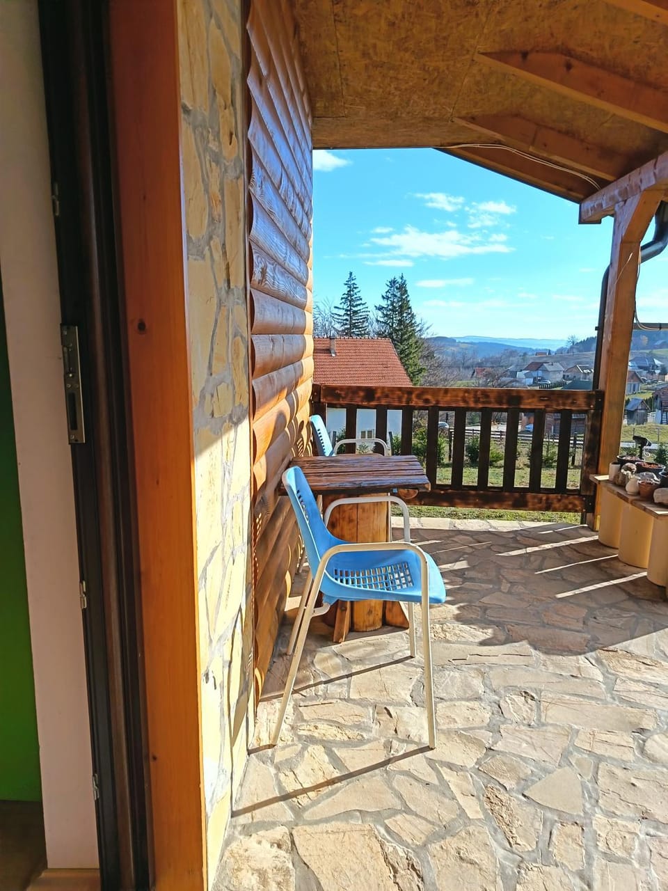 Patio, Natural landscape, View (from property/room), Balcony/Terrace, Dining area, Mountain view