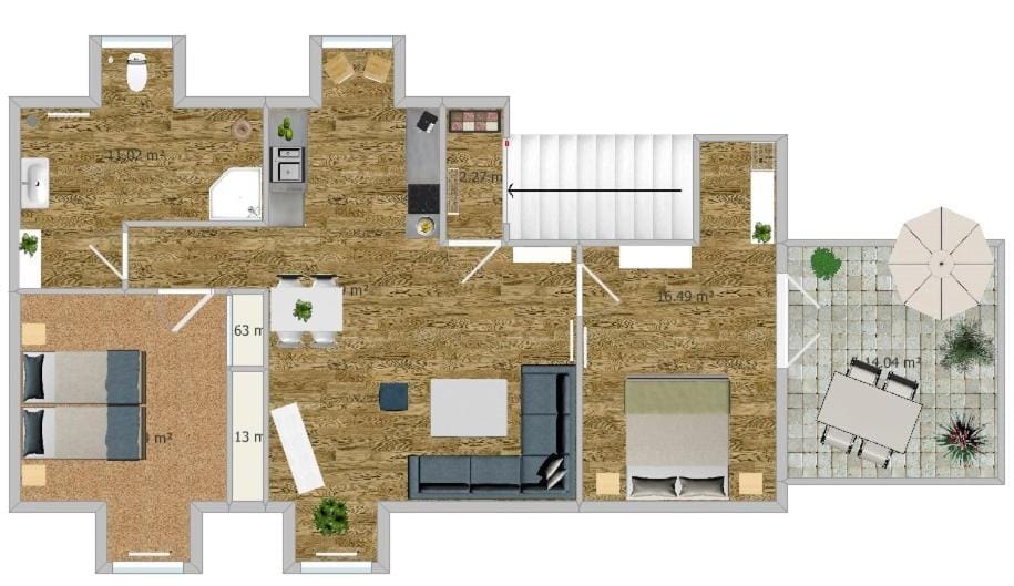 Villa Duck-Dich-Südheide Apartment in Heidekreis