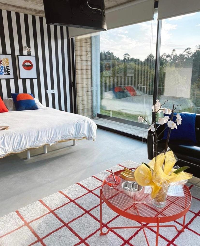 Glass Cube Bed and Breakfast in Galicia