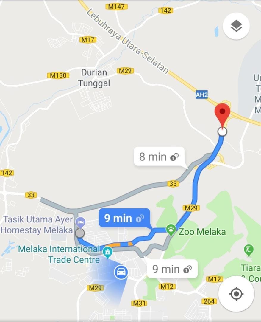 MY Tasik Utama Homestay Ayer Keroh House in Malacca