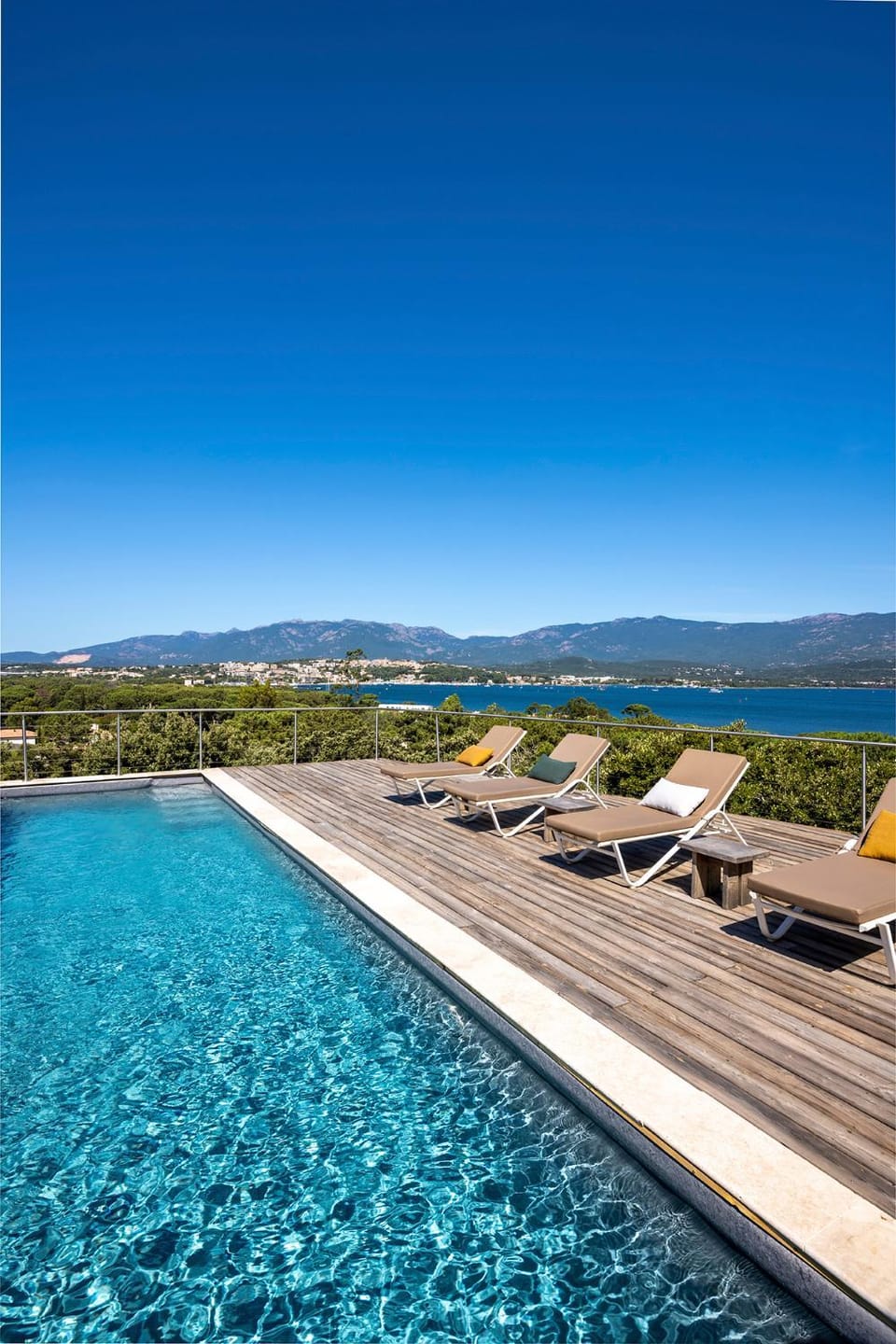 Natural landscape, Pool view, Sea view, Swimming pool, sunbed