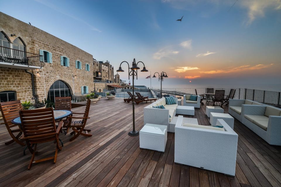 Patio, Balcony/Terrace, Sea view, Sunset