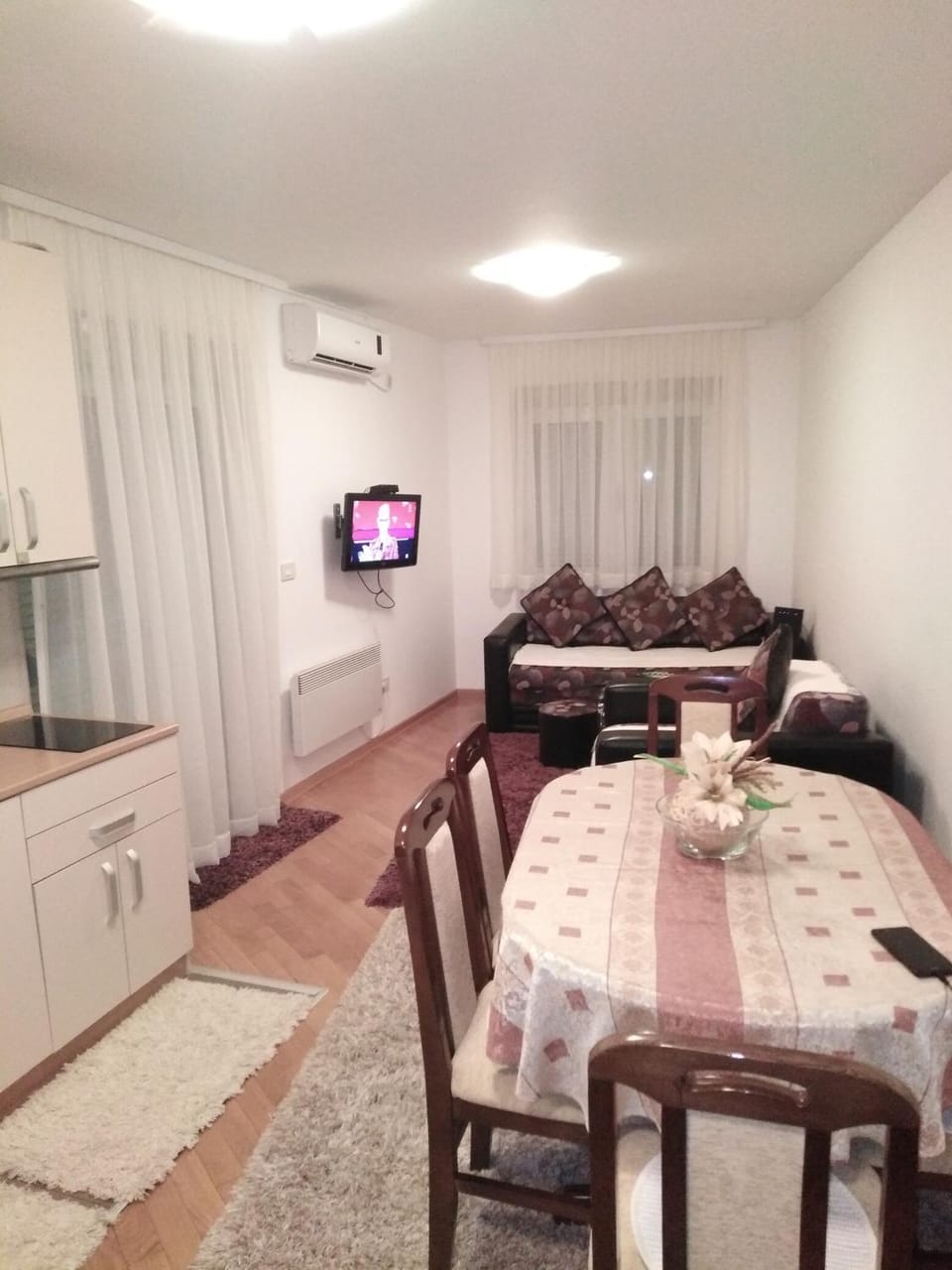 Living room, Seating area, Dining area