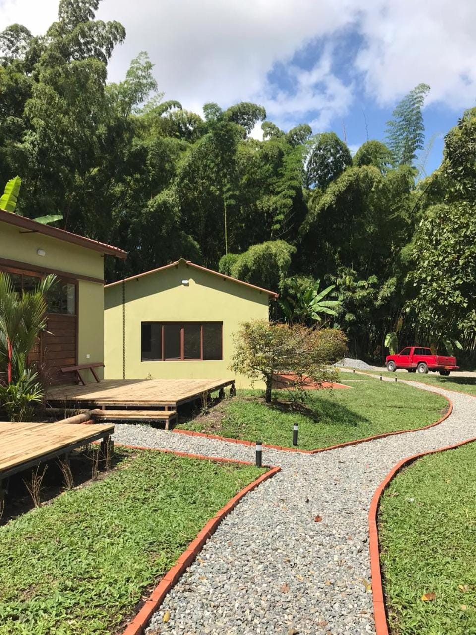 Property building, Garden