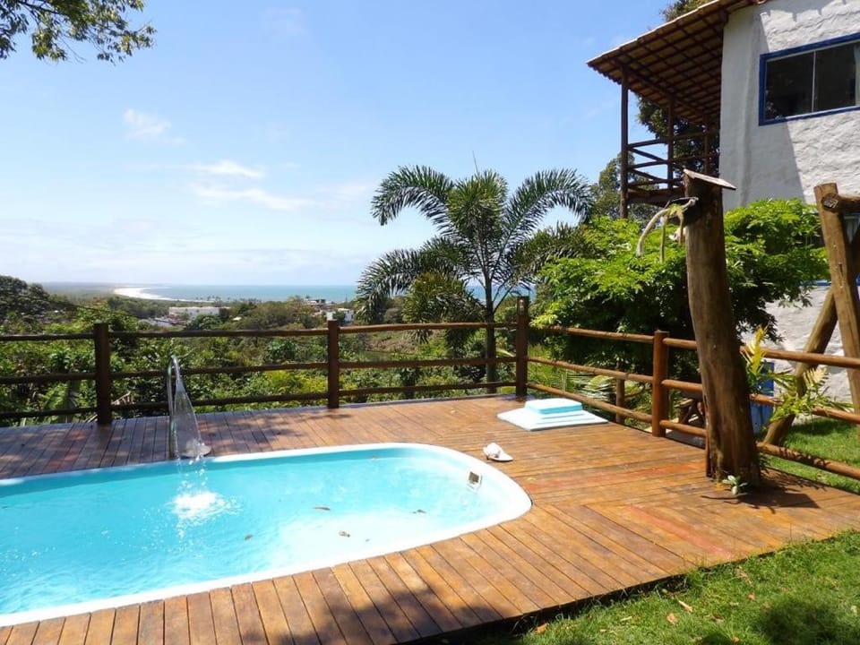 Property building, Spring, Day, Natural landscape, Garden, View (from property/room), Balcony/Terrace, City view, Garden view, Pool view, Swimming pool
