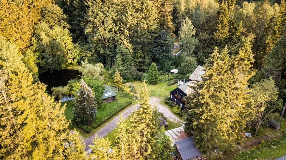 Bird's eye view, Garden