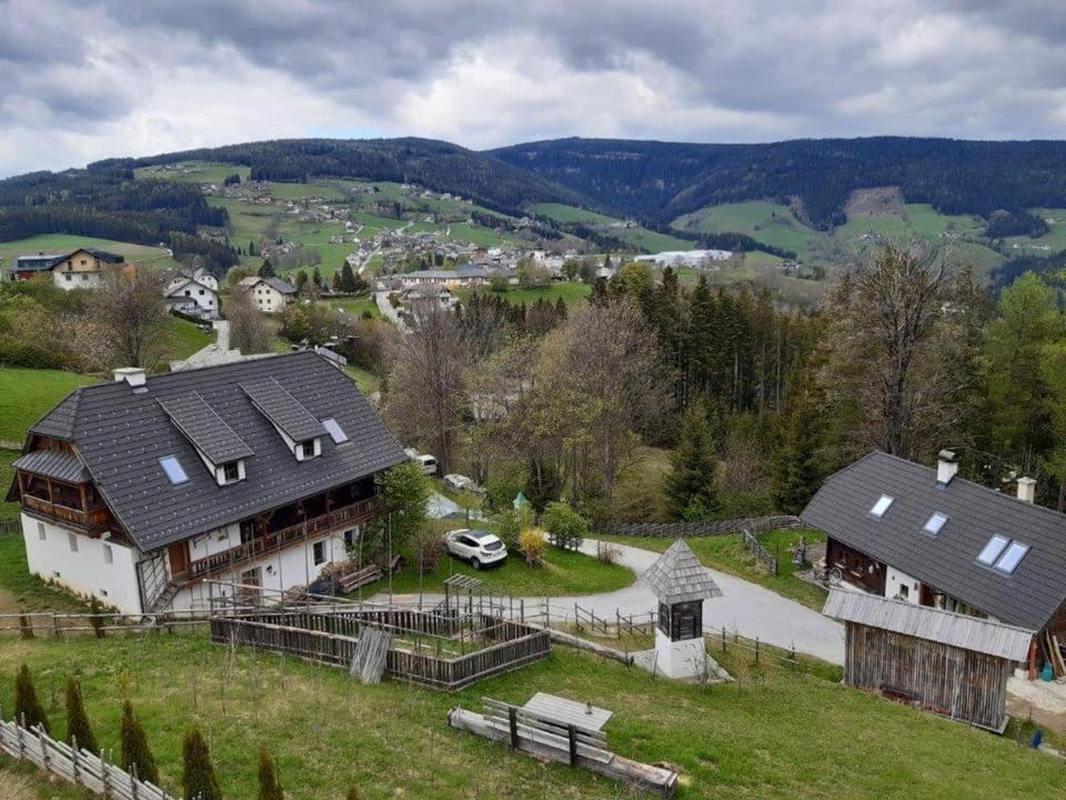 Property building, Natural landscape, Garden view