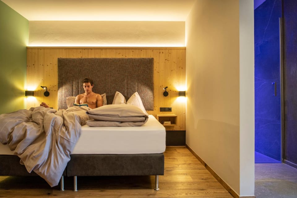 Bed, People, Bedroom