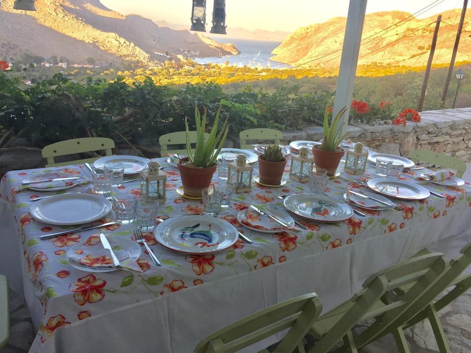 Dining area, Sea view