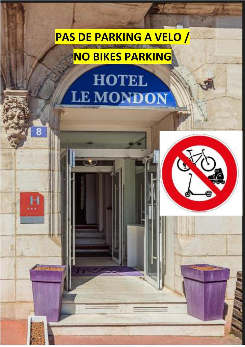 Property building, Facade/entrance, Cycling, Cycling, Parking